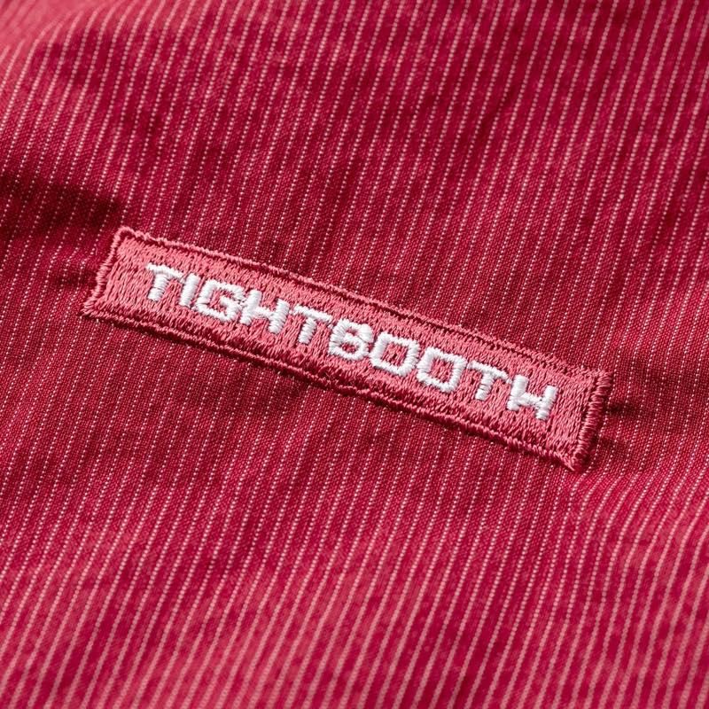 PINSTRIPE HALF-ZIP SHIRT | TIGHTBOOTH - タイトブース | Specs