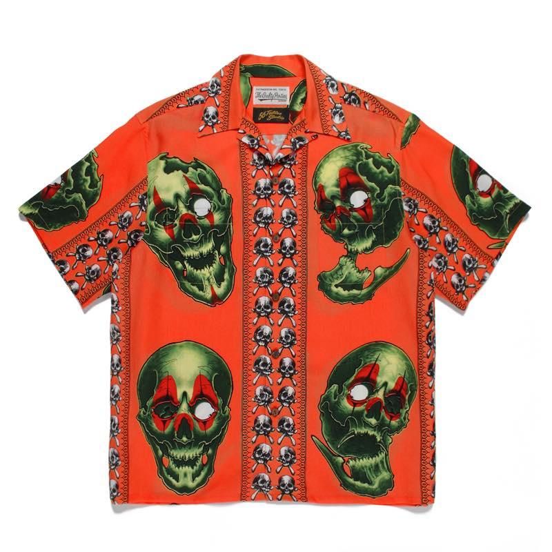 56 TATTOO STUDIO / HAWAIIAN SHIRT S/S (TYPE-1) | WACKO MARIA