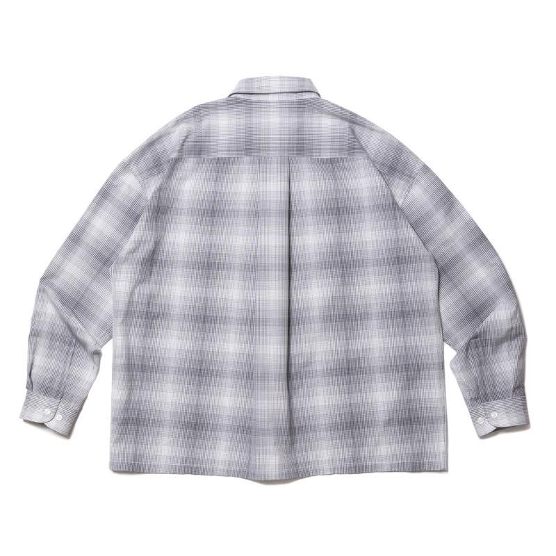 Ombre Check L/S Shirt | COOTIE - クーティー | Specs ONLINE STORE