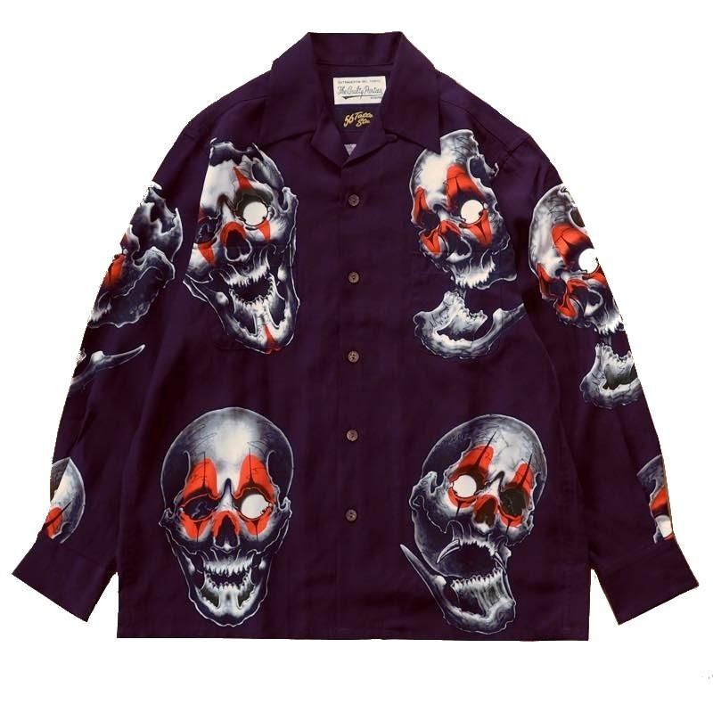 WACKOMARIA】(L/S) 56 TATTOO SHIRT／新品タグ付 bprsubang.com