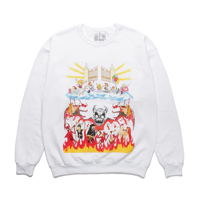 NECK FACE / CREW NECK SWEAT SHIRT (TYPE-1) | WACKO MARIA