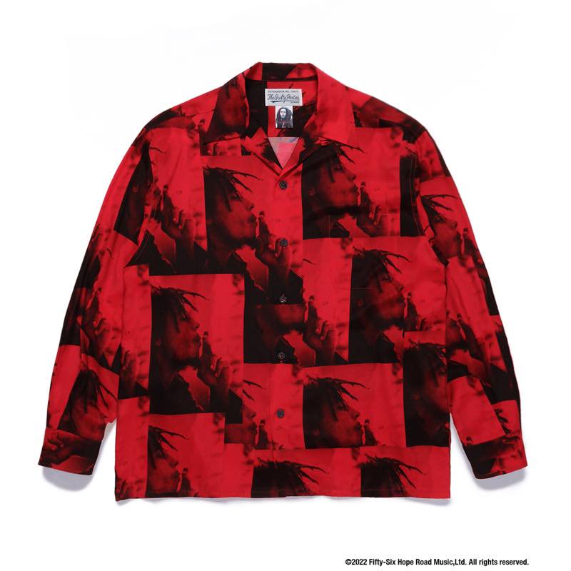 BOB MARLEY / HAWAIIAN SHIRT L/S (TYPE-1) | WACKO MARIA - ワコマリア | Specs  ONLINE STORE