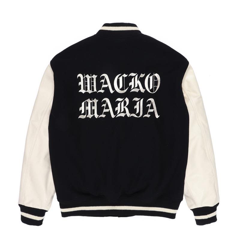 LEATHER VARSITY JACKET -B- (TYPE-3) | WACKO MARIA - ワコマリ