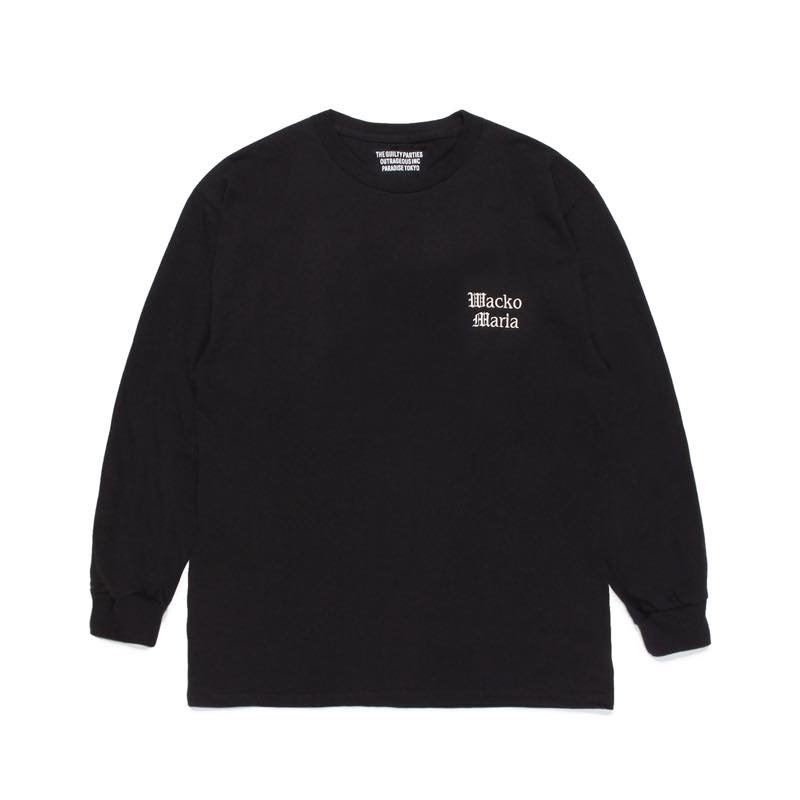 豪華ラッピング無料 WACKO MARIA ワコマリア CREW NECK LONG SLEEVE ...