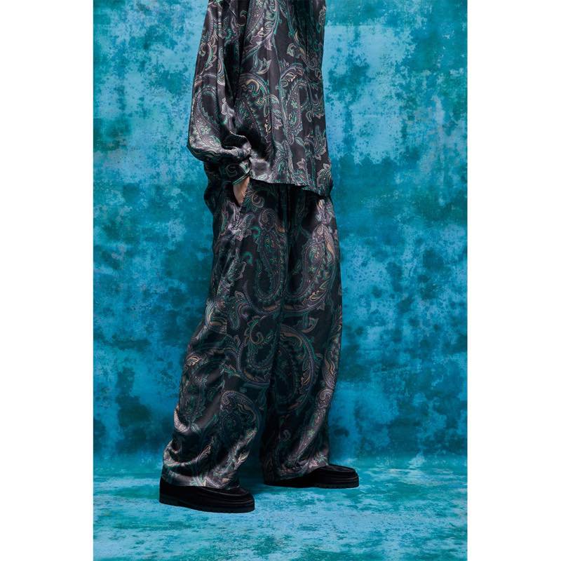 PAISLEY BAGGY SLACKS | TIGHTBOOTH - タイトブース | Specs ONLINE STORE