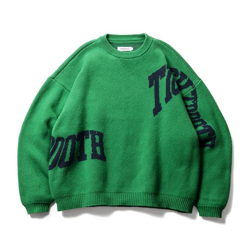 ACID LOGO KNIT SWEATER | TIGHTBOOTH - タイトブース | Specs ONLINE 