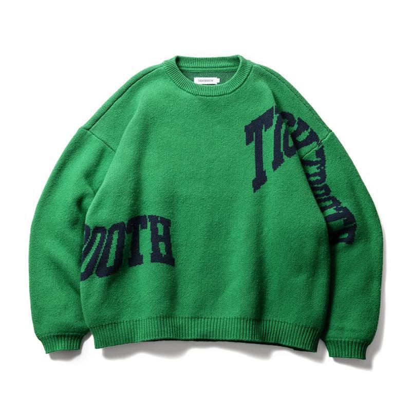 ACID LOGO KNIT SWEATER | TIGHTBOOTH - タイトブース | Specs ONLINE