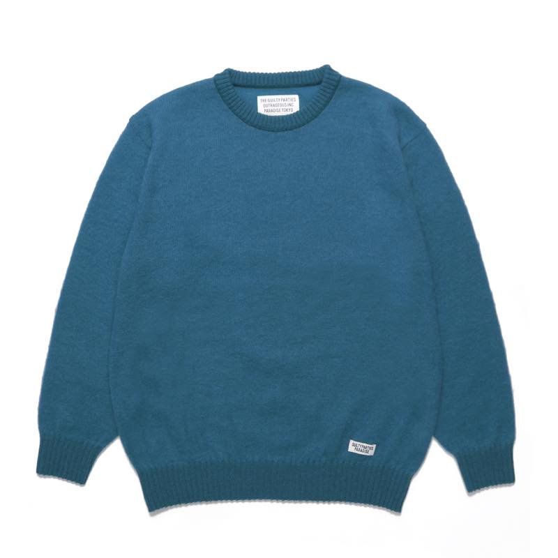 MOHAIR CREW NECK SWEATER | WACKO MARIA - ワコマリア | Specs ONLINE STORE