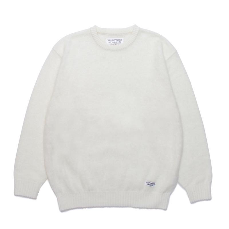 MOHAIR CREW NECK SWEATER | WACKO MARIA - ワコマリア | Specs ONLINE STORE