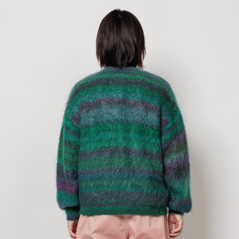 FLAGSTUFF 21AW MOHAIR CARDIGAN 美品 XL カーディガン 驚きの値段で