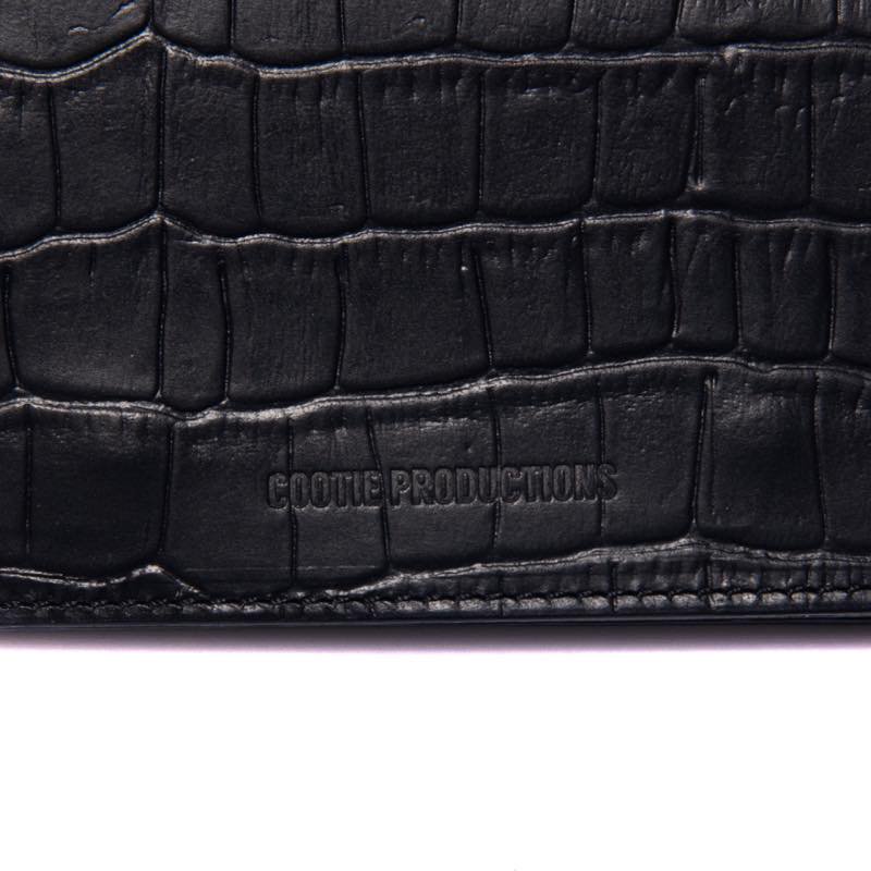 Leather Compact Purse (Crocodile) | COOTIE - クーティー | Specs ONLINE STORE