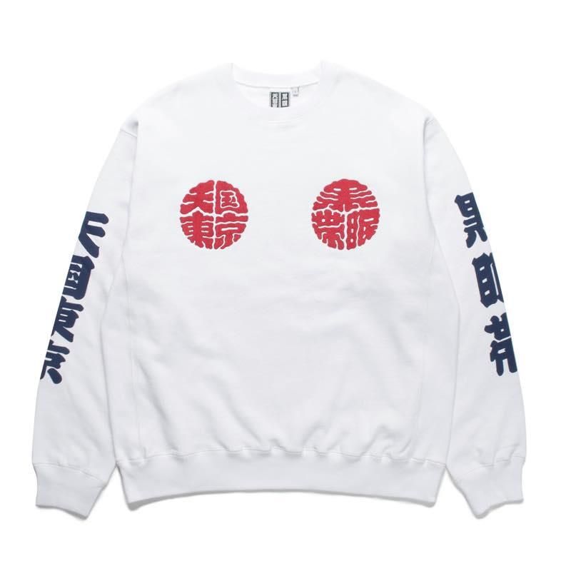 WACKOMARIA/BlackEyePatch CREW NECK サイズS