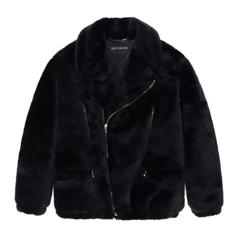 wackomaria / FUR DOUBLE RIDERS JACKET