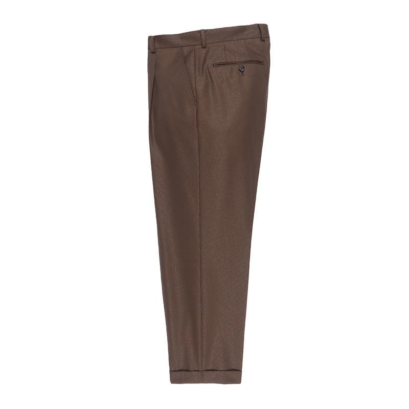 DORMEUIL / GLITTER PLEATED TROUSERS (TYPE-2) | WACKO MARIA