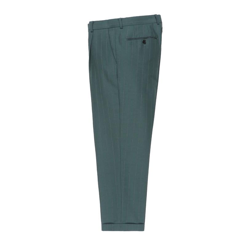 DORMEUIL / STRIPED PLEATED TROUSERS (TYPE-2) | WACKO MARIA - ワコマリア | Specs  ONLINE STORE