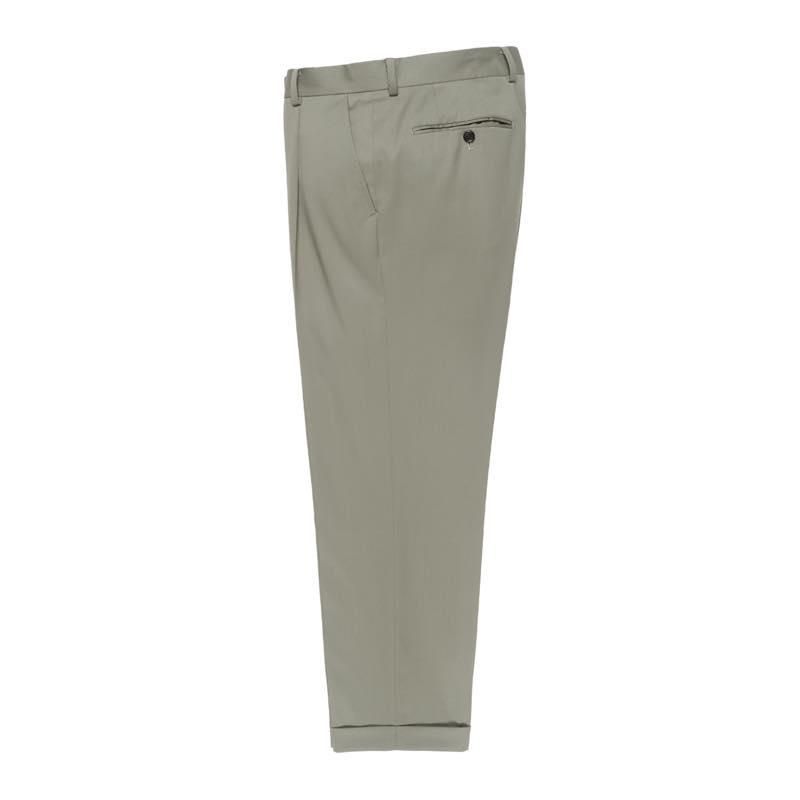 WACKO MARIA PLEATED TROUSERS ライトパープル - スラックス