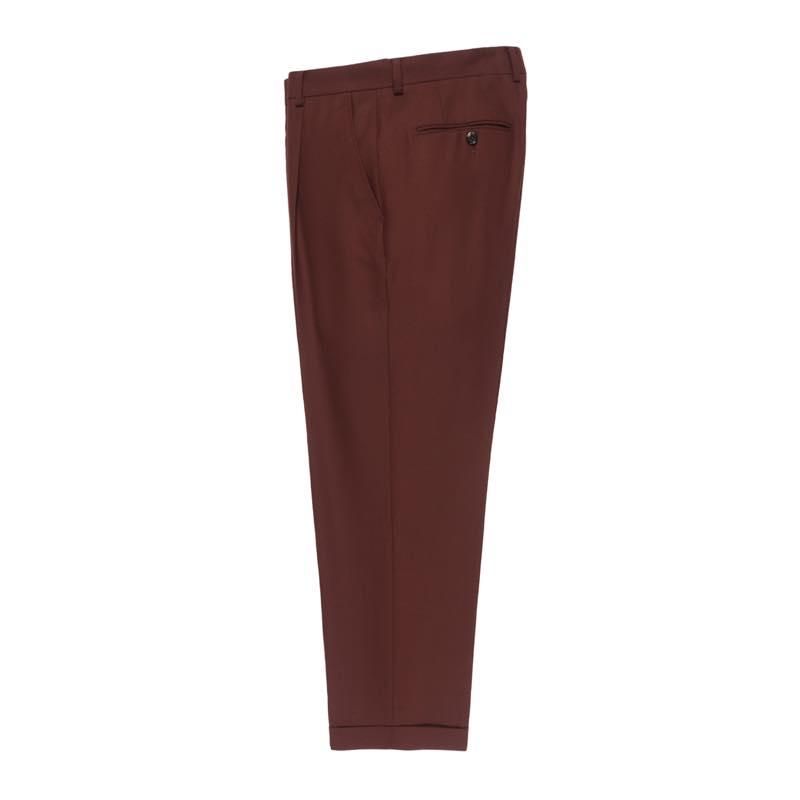 WACKOMARIA PLEATED TROUSERS DOMEIL L - スラックス