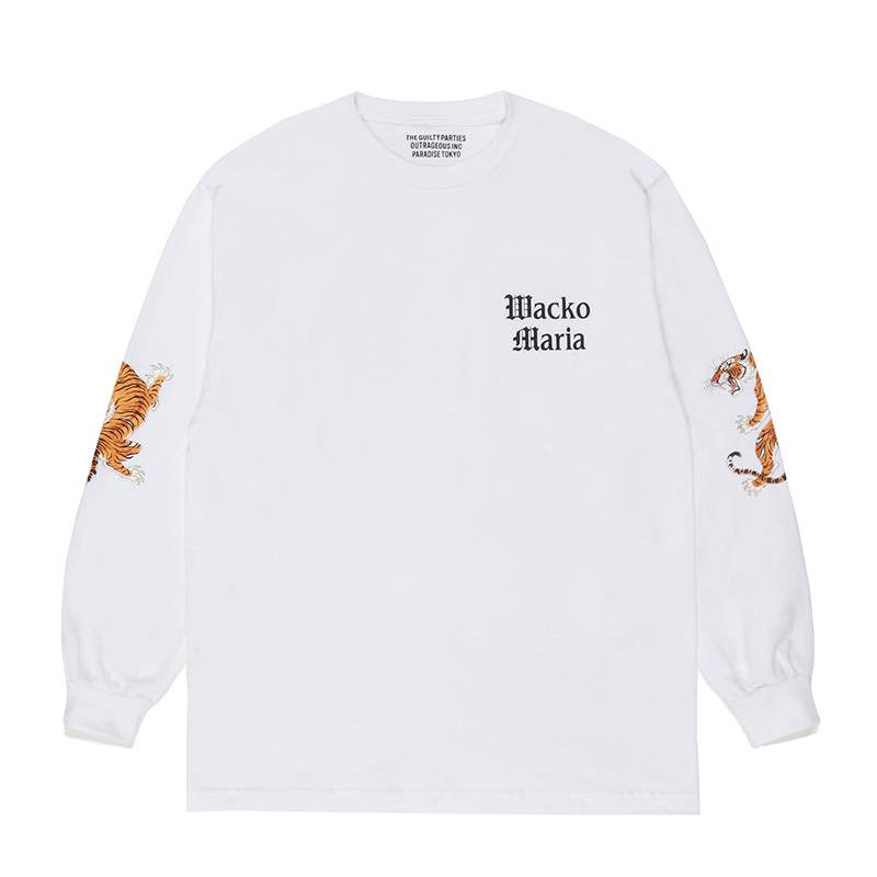 TIM LEHI / CREW NECK LONG SLEEVE T-SHIRT (TYPE-1) | WACKO MARIA