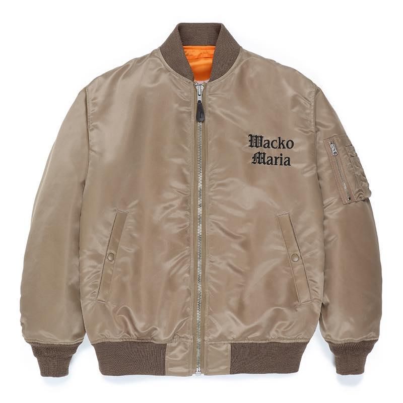 WACKO MARIA / MA-1 FLIGHT JACKET TYPE-2カラーグリーン