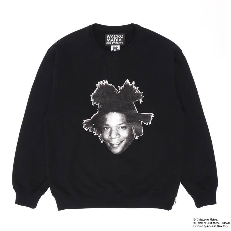 JEAN-MICHEL BASQUIAT / HEAVY WEIGHT CREW NECK SWEAT SHIRT | WACKO ...