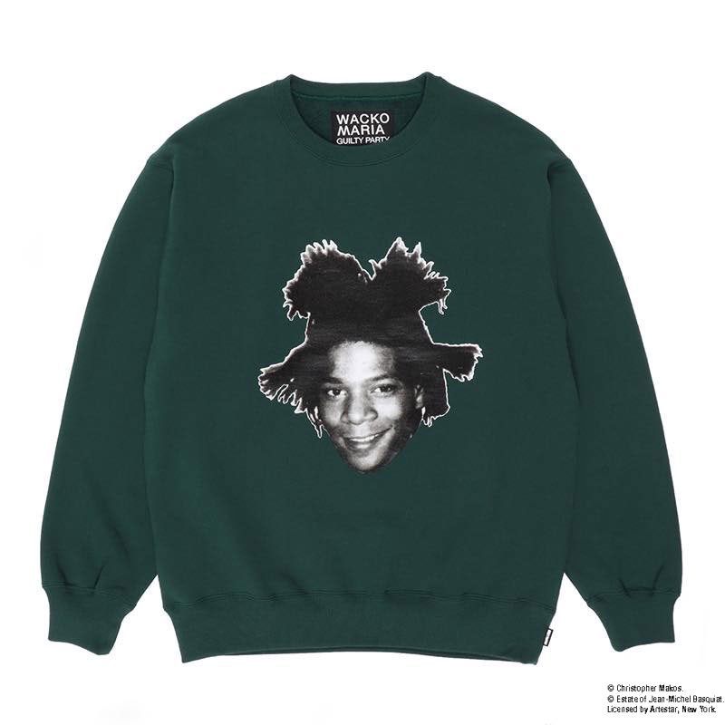 JEAN-MICHEL BASQUIAT / HEAVY WEIGHT CREW NECK SWEAT SHIRT | WACKO