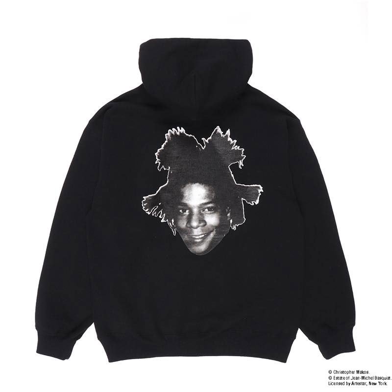 JEAN-MICHEL BASQUIAT / HEAVY WEIGHT PULLOVER HOODED