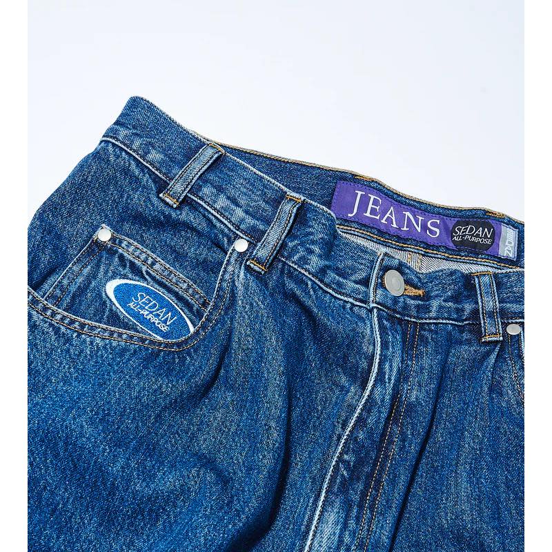 室内搬入設置無料 SEDAN ALL-PURPOSE OVAL LOGO DENIM PANT | ochge.org