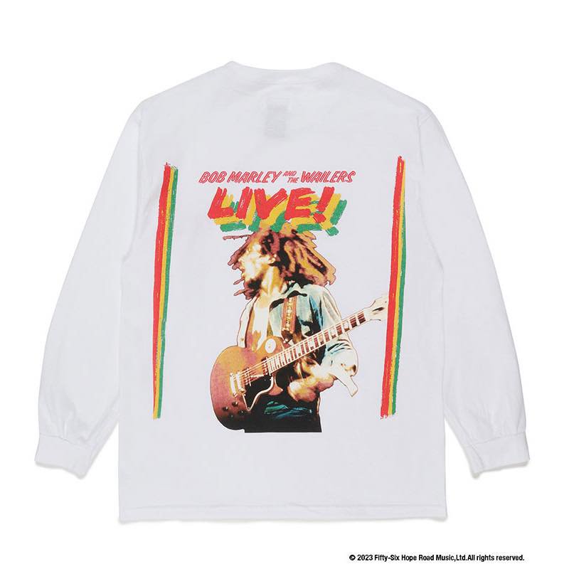 BOB MARLEY / CREW NECK LONG SLEEVE T-SHIRT | WACKO MARIA