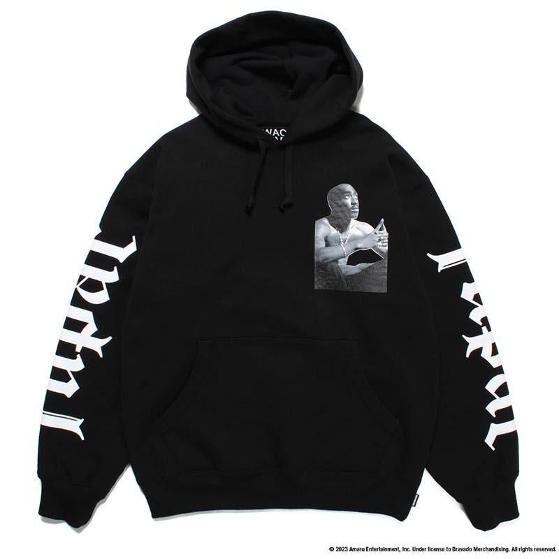 TUPAC / HEAVY WEIGHT PULLOVER HOODED SWEAT SHIRT (TYPE-1) | WACKO