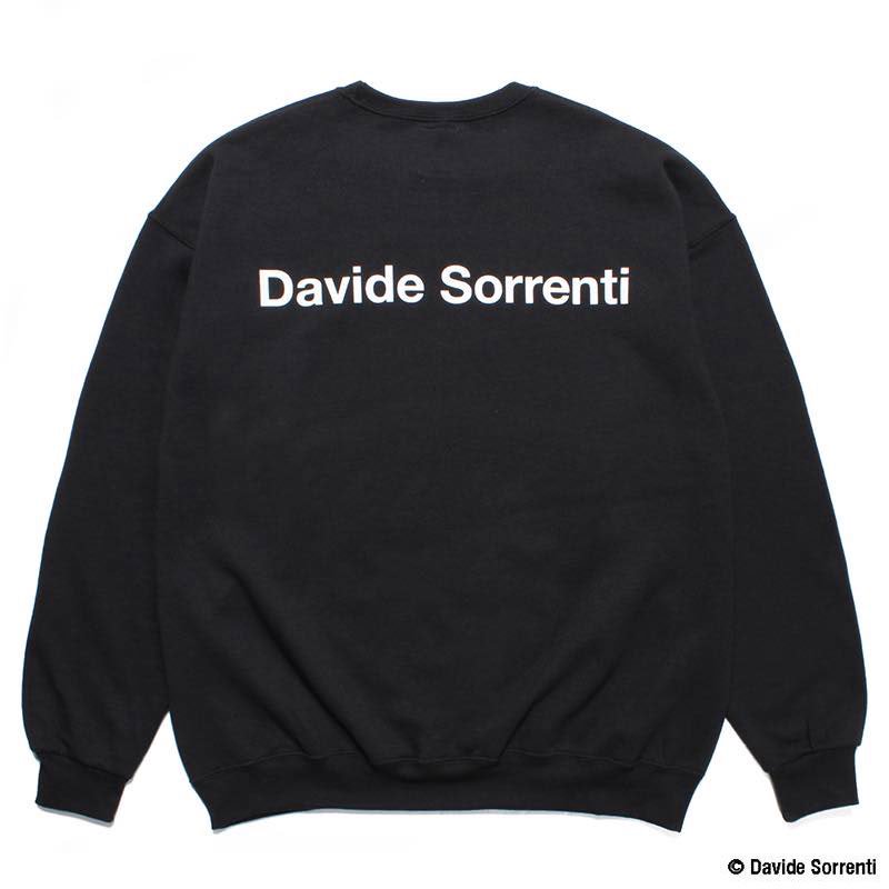 DAVIDE SORRENTI / CREW NECK SWEAT SHIRT (TYPE-3) | WACKO MARIA