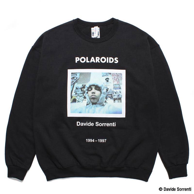 WACKO MARIA ワコマリア 23AW DAVIDE SORRENTI / CREW NECK SWEAT