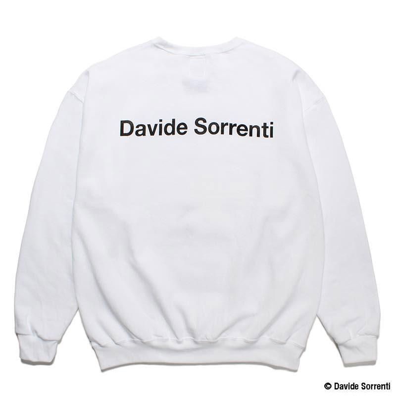 DAVIDE SORRENTI / CREW NECK SWEAT SHIRT (TYPE-1) | WACKO MARIA