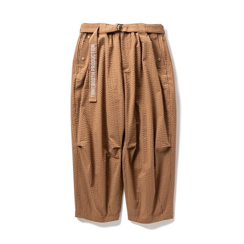 STRIPE SEERSUCKER BALLOON PANTS | TIGHTBOOTH - タイトブース
