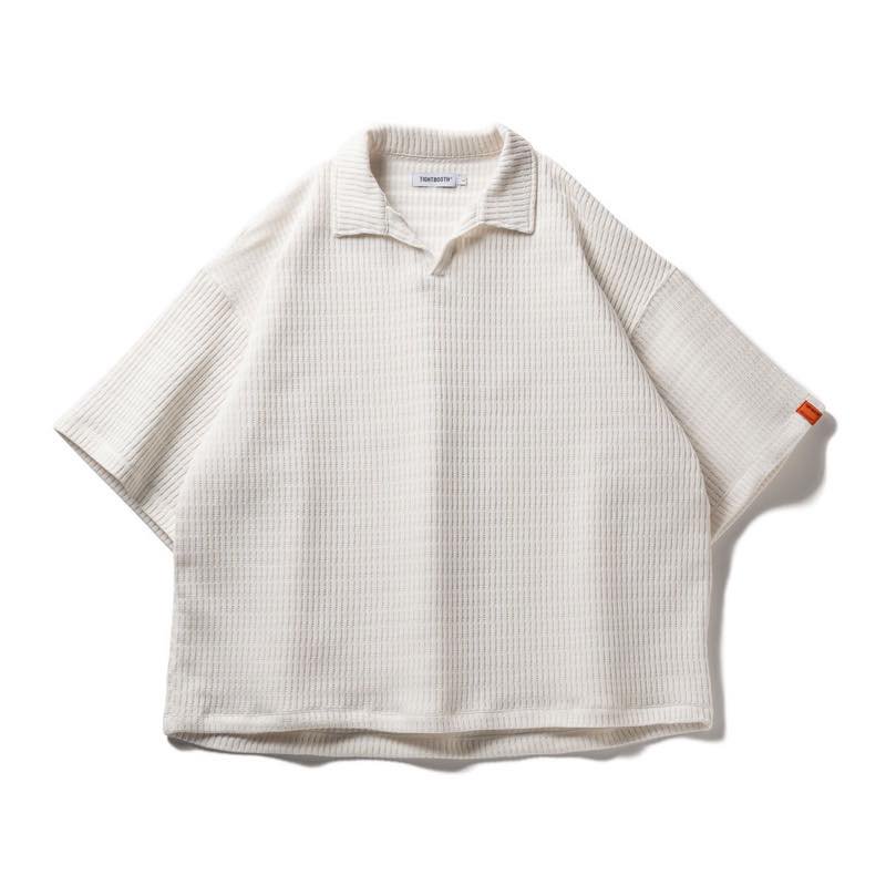 激安の トップス TIGHTBOOTH POLO OPEN JERSEY トップス - www