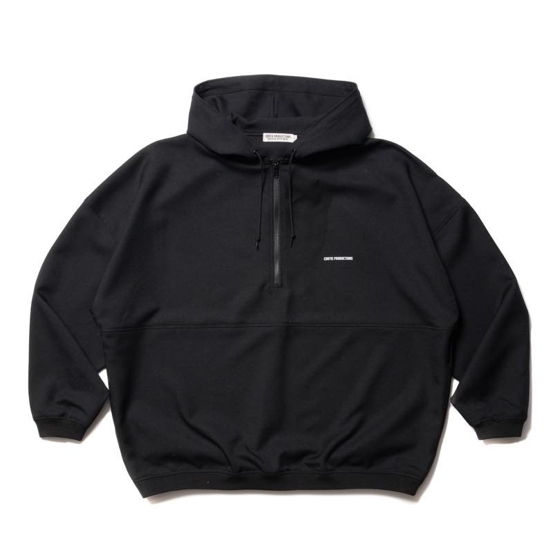 Polyester Twill Half Zip Hoodie | COOTIE - クーティー | SPECS