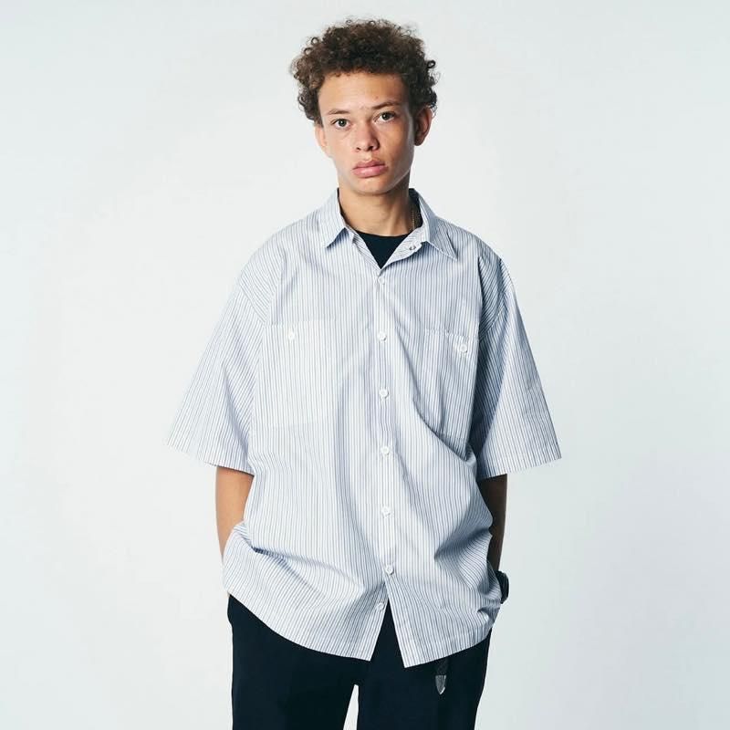 トップス Cotton Polyester OX H/S Shirt THE NORTH FACE PURPLE LABEL Cotton Polyester OX B.D. Big H/S