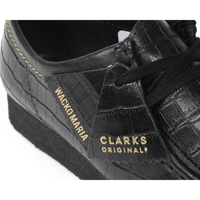 CLARKS ORIGINALS / CROCODILE EMBOSSED LEATHER WALLABEE | WACKO