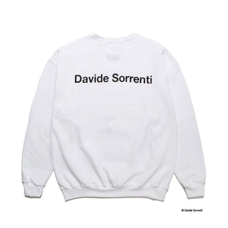 WACKO MARIA ワコマリア 23SS DAVIDE SORRENTI CREW NECK SWEAT SHIRT