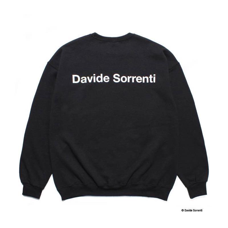 DAVIDE SORRENTI / CREW NECK SWEAT SHIRT (TYPE-1) | WACKO