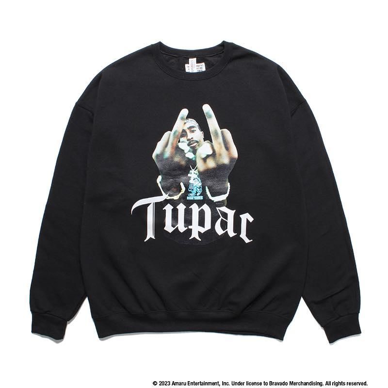 wacko maria TUPAC CREW NECK SWEAT  SHIRT