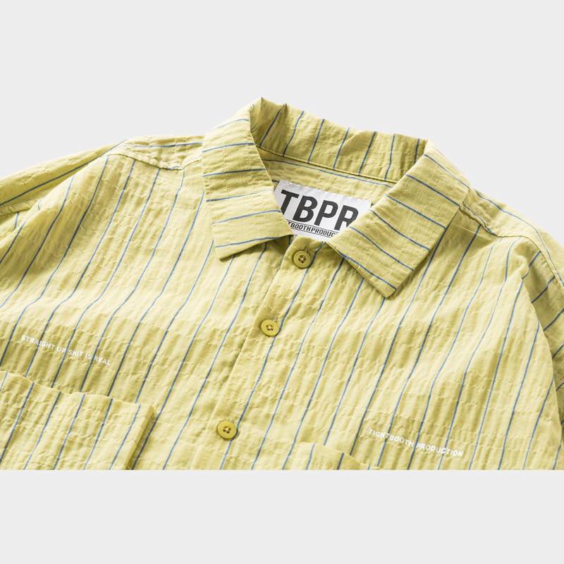 STRIPE BIG SHIRT | TIGHTBOOTH - タイトブース | Specs ONLINE STORE