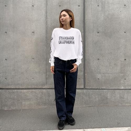 AH × SD Bones Logo Long Sleeve T| STANDARD CALIFORNIA - スタンダードカリフォルニア |  Specs ONLINE STORE