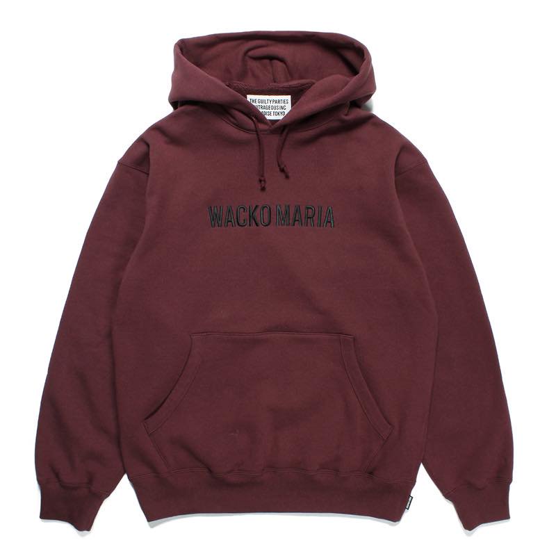 MIDDLE WEIGHT PULLOVER HOODED SWEAT SHIRT | WACKO MARIA