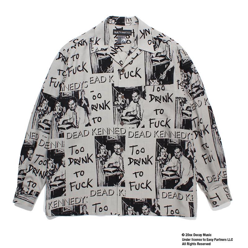 DEAD KENNEDYS / HAWAIIAN SHIRT L/S (TYPE-2) | WACKO MARIA