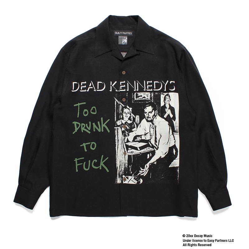 DEAD KENNEDYS / HAWAIIAN SHIRT L/S (TYPE-1) | WACKO MARIA - ワコマリア | Specs  ONLINE STORE