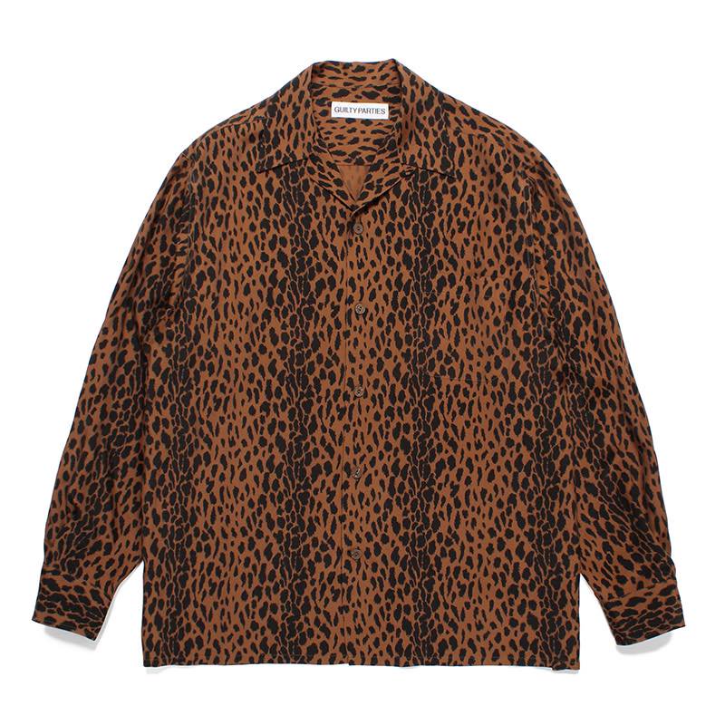 LEOPARD OPEN COLLAR SHIRT | WACKO MARIA - ワコマリア | Specs