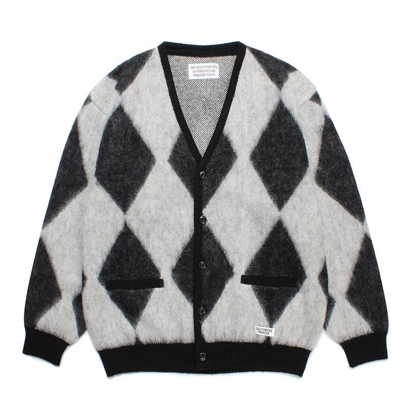 DIAMOND MOHAIR KNIT CARDIGAN | WACKO MARIA - ワコマリア | Specs