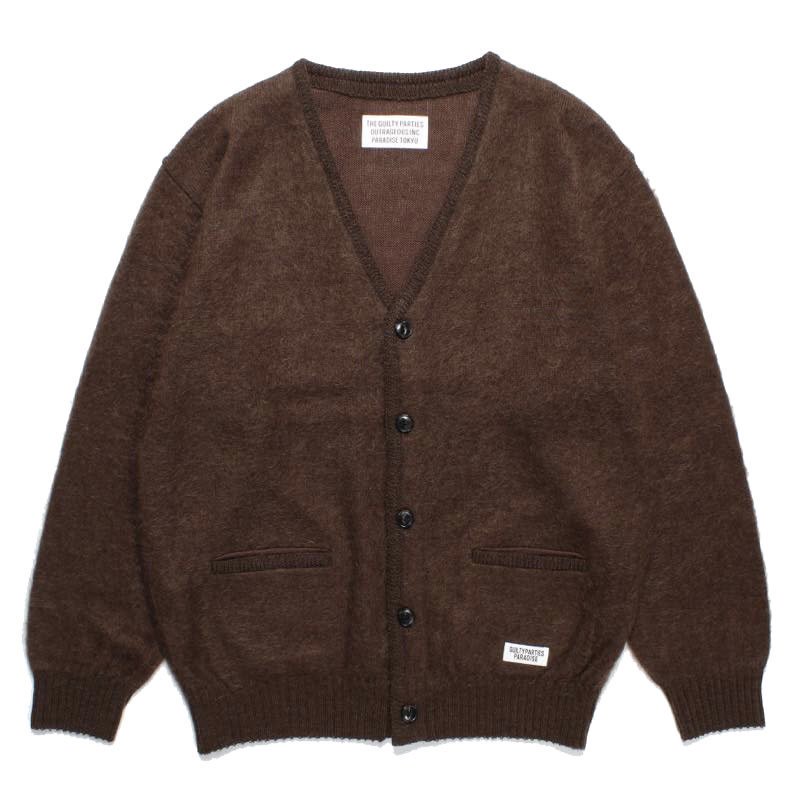 MOHAIR KNIT CARDIGAN | WACKO MARIA - ワコマリア | Specs ONLINE STORE