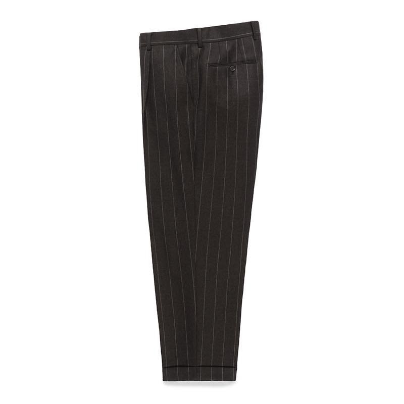 DORMEUIL / STRIPED PLEATED TROUSERS (TYPE-2) | WACKO MARIA - ワコマリア | Specs  ONLINE STORE