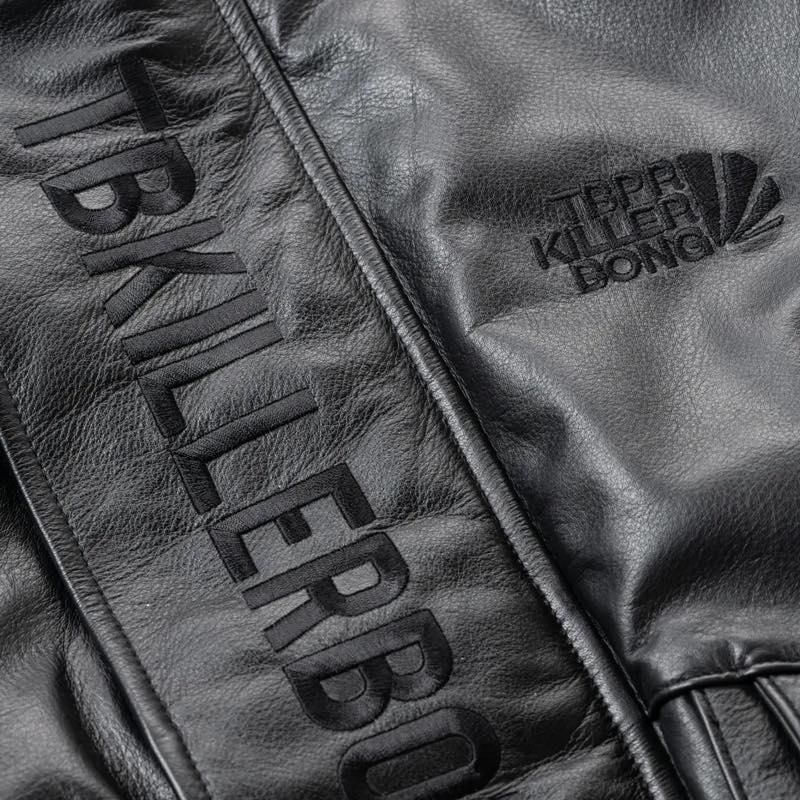 SHORT LEATHER MONSTER PARKA | TIGHTBOOTH - タイトブース | Specs